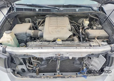 2010 Toyota Tundra Double Cab Sr5 из США, поврежденный, VIN 5TFRM5F17AX011823